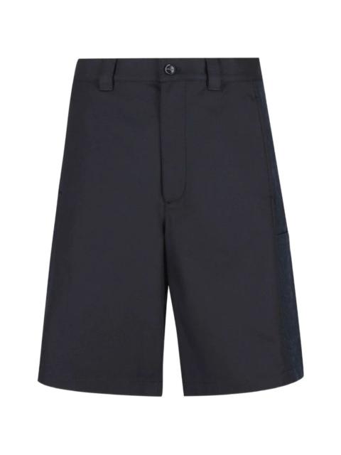 GUCCI logo-button shorts