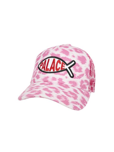 PALACE PLAICE TRUCKER PINK LEOPARD