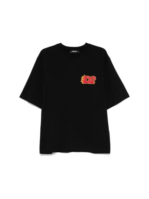 logo-print T-shirt