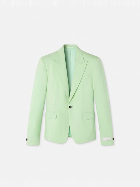 Wool Single-Breasted Blazer