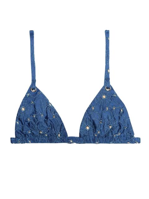 Fleur du Mal Triangle Bikini Top