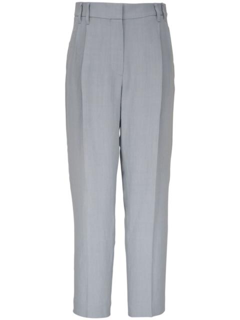 Brunello Cucinelli Monili chain-embellished tapered trousers