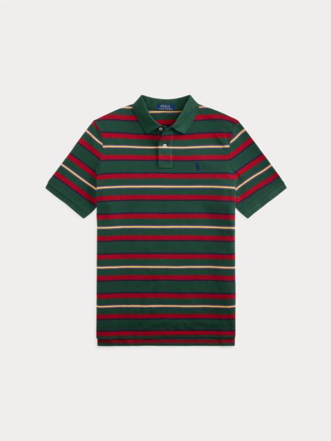 Polo Ralph Lauren Classic Fit Striped Mesh Polo Shirt