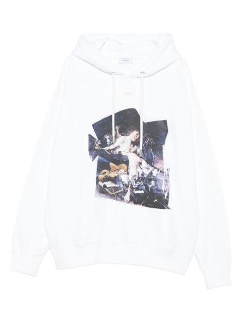 Off-White graphic-print hoodie