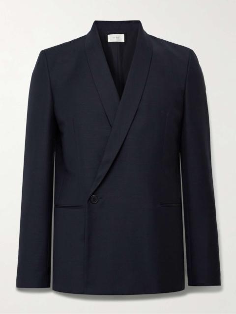 The Row Uli Wool and Mohair-Blend Blazer