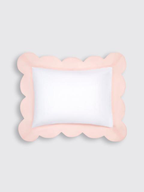EMILIA WICKSTEAD Napoli Pillow Slip in White & Dalia Linen
