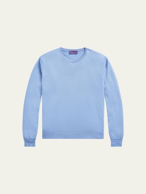 Ralph Lauren Men's Cotton Crewneck Sweater