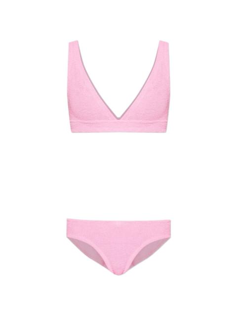 Hunza G Angel crinkle bikini