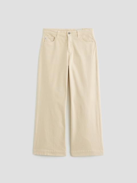 AG Jeans Saige Wide Leg Crop Corduroy Pant