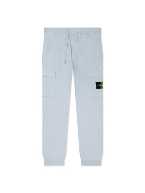 Stone Island BRUSHED CARGO FLEECE PANTS - PEARL GREY