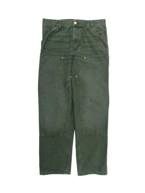 Carhartt Carhartt W.I.P. Double Knee Pant Olive Stone Canvas
