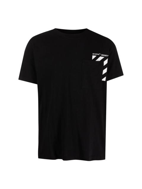 Off-White Diag-print T-shirt