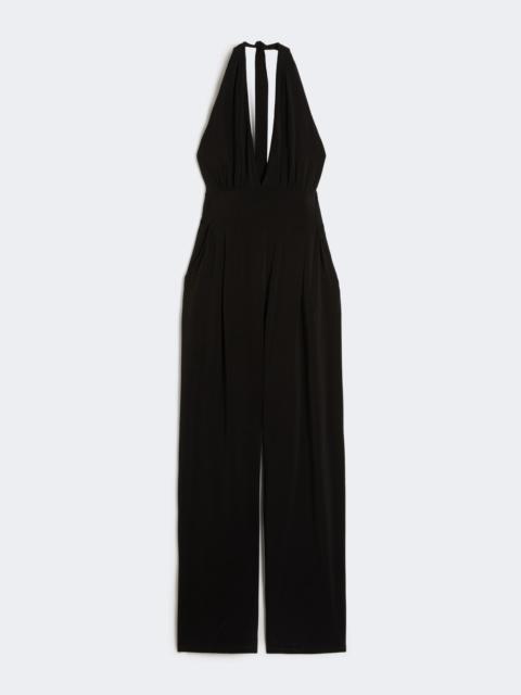 Max Mara Stretch jersey jumpsuit - BLACK