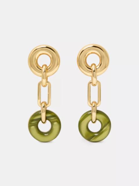 kate spade Interlock Linear Earrings