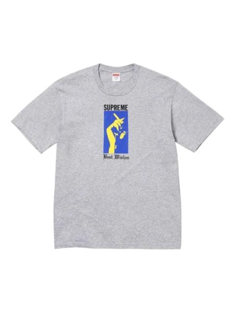 Supreme Supreme SS26 Wish T-Shirt 'Heather Grey' SUP-SS26-350-GRY