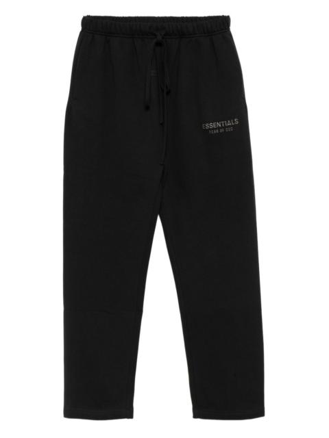 ESSENTIALS logo-embossed trousers