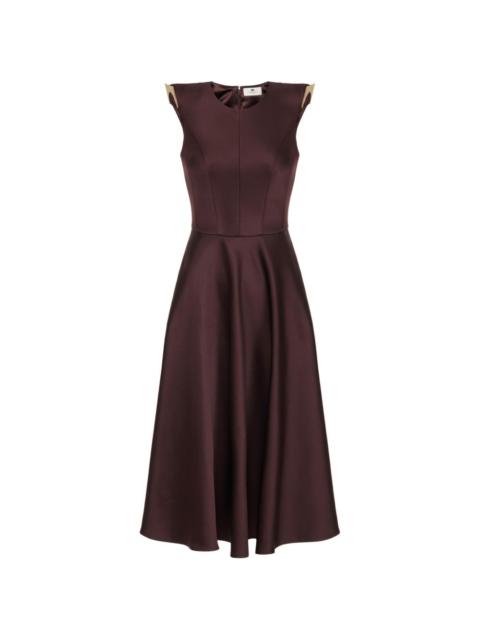ELISABETTA FRANCHI sleeveless midi dress