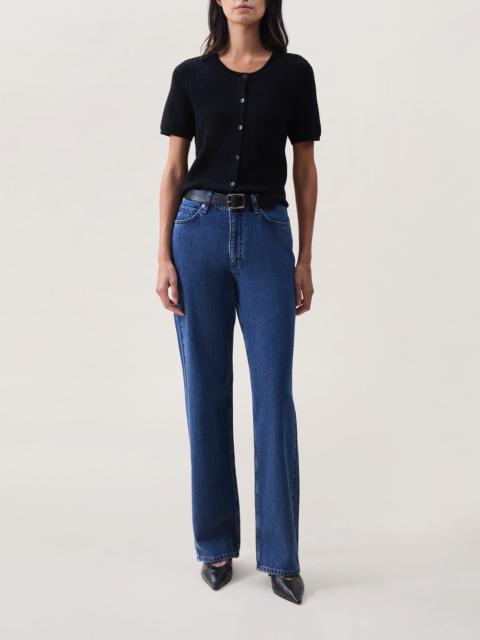 rag & bone Shannon Relaxed Straight Jeans Lightweight Rigid in Newnan