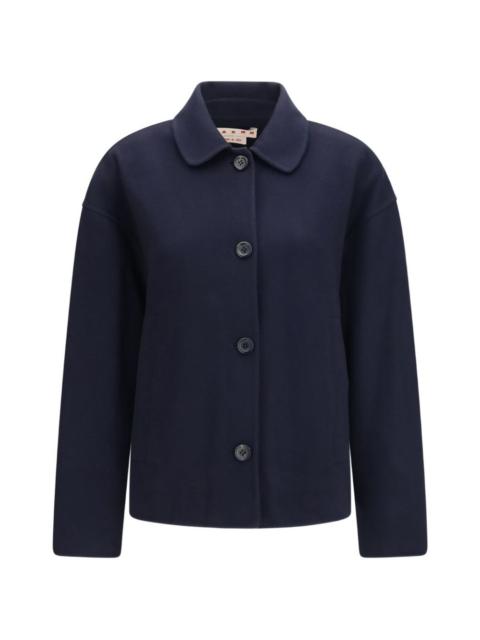 Marni button-down wool jacket