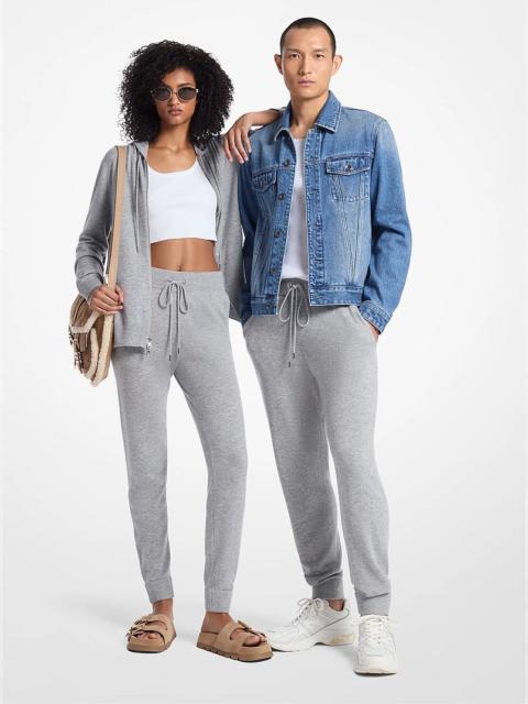 MICHAEL KORS Wool and Cashmere Blend Joggers
