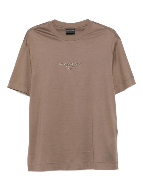 EMPORIO ARMANI Emporio Armani Logo-embroidered T-shirt