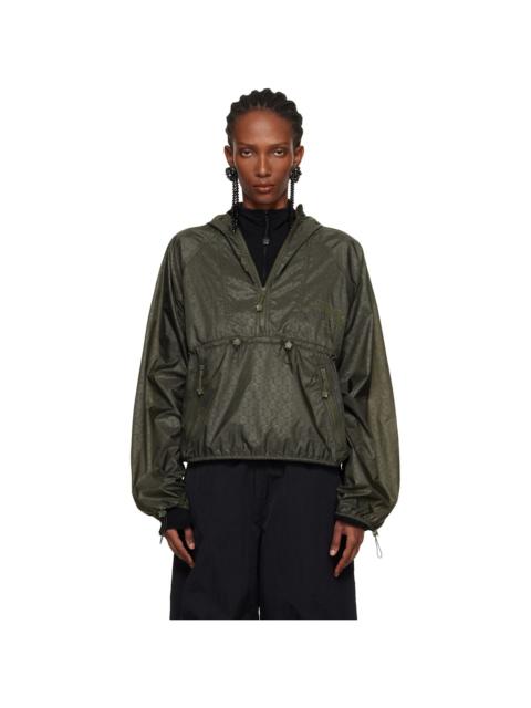 CECILIE BAHNSEN Khaki The North Face Edition Marlowe Pullover Wind Jacket