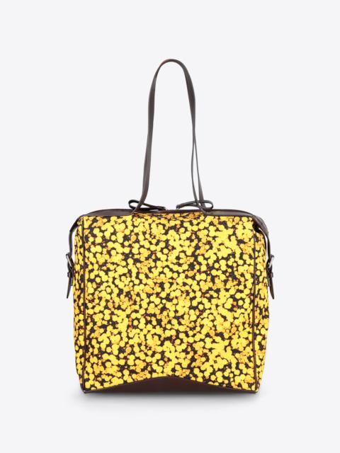 Dries Van Noten PRINTED CANVAS TOTE BAG