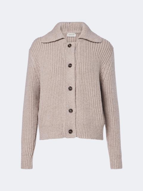 MAGDA BUTRYM Ribbed-knit wool cardigan