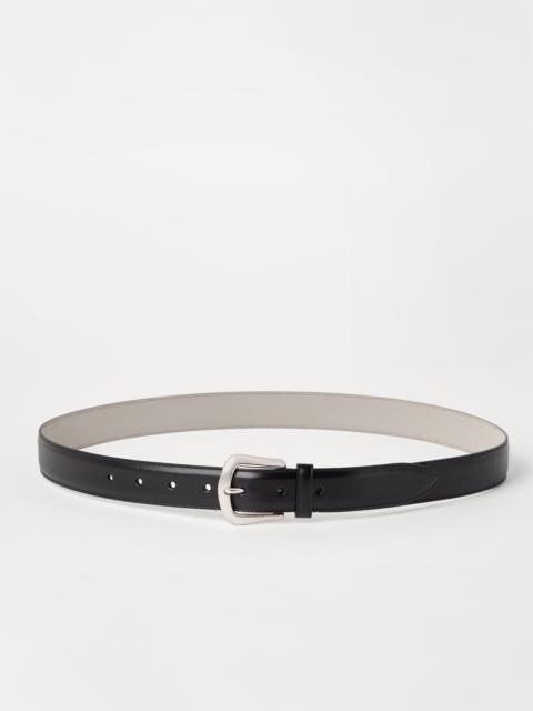 Calfskin belt