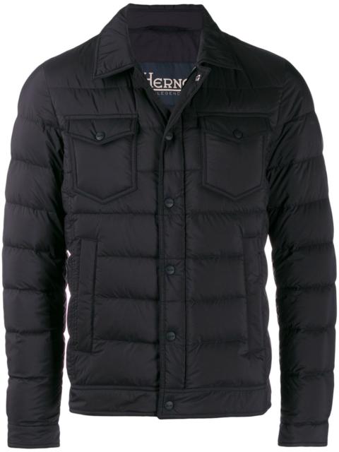 Herno long-sleeve down-feather jacket