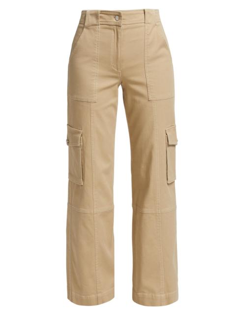 TWP Women's Coop High-Rise Cargo Pants - Khaki