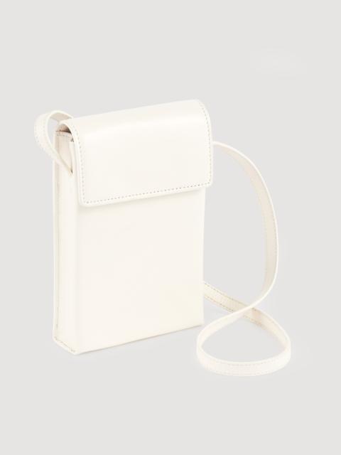 Sandro Smooth leather pouch