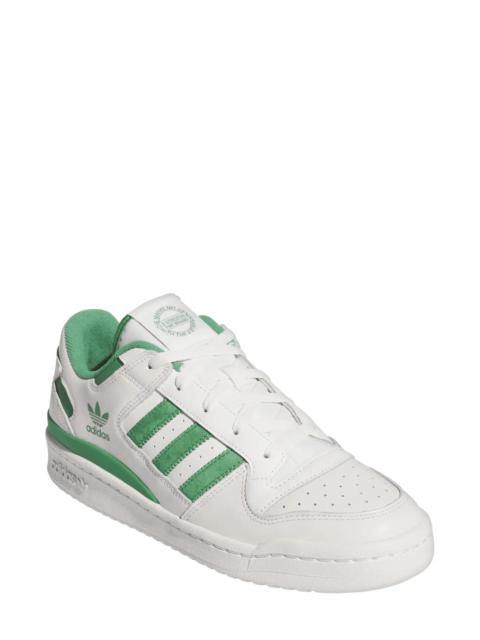 Forum Court Sneaker in White/Preloved Green/White