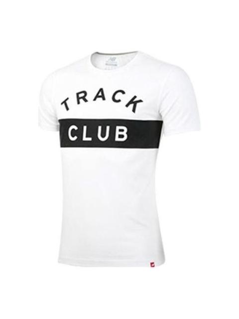 New Balance New Balance Track Club Sport Tee 'White Black' AMT81538-WT
