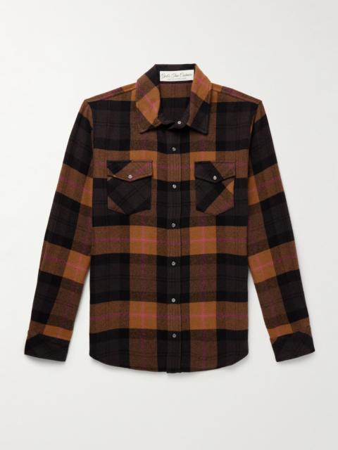 God’s True Cashmere Checked Cashmere Shirt
