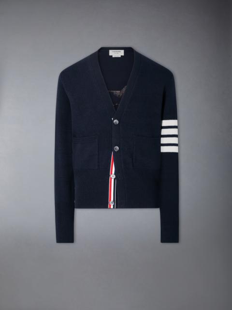Thom Browne LUNAR NEW YEAR WOOL 4-BAR INTARSIA CARDIGAN