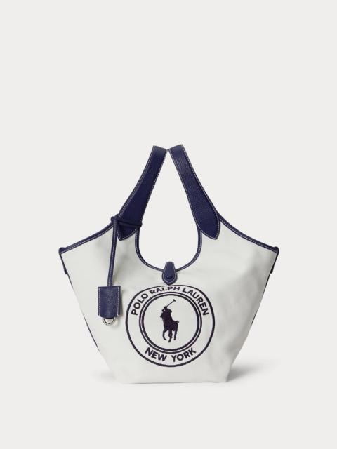 Polo Ralph Lauren Polo Play Logo Canvas Tote
