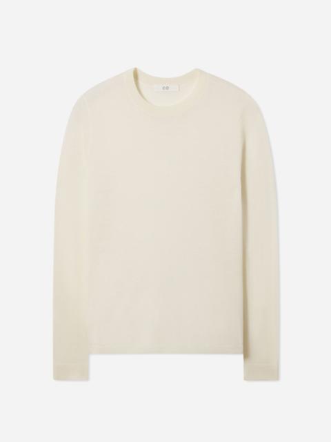 CO Long Sleeve Crew in Fine Cashmere