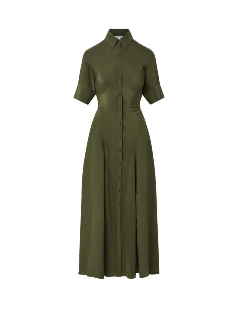 VERONICA BEARD PERENNA MAXI SHIRTDRESS