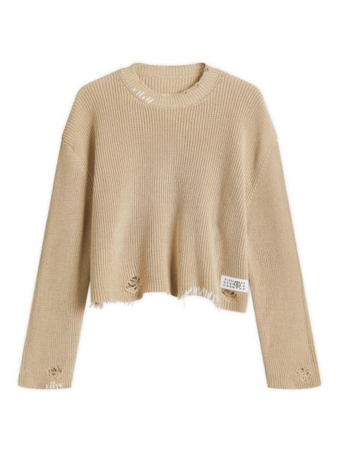 MM6 Maison Margiela MM6 Maison Margiela Knitted Crewneck Jumper