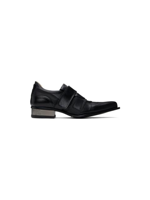 VETEMENTS Black New Rock Edition Blade Loafers