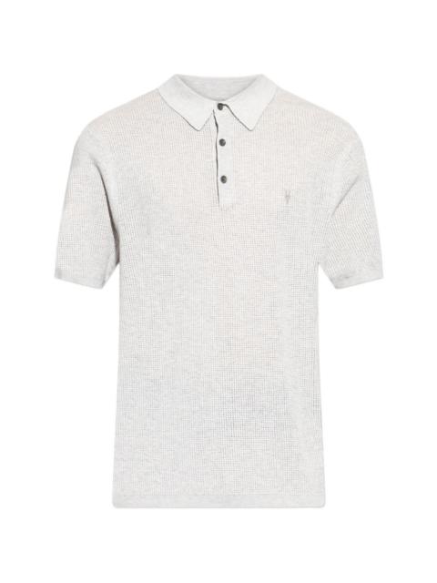 ALLSAINTS short-sleeved polo shirt