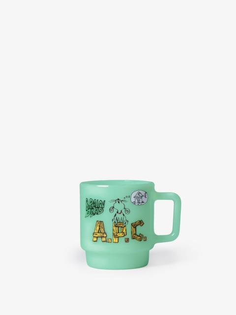 A.P.C. A.P.C. X BRAIN DEAD MILK GLASS MUG