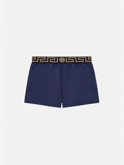 Greca Swim Shorts with Pocket