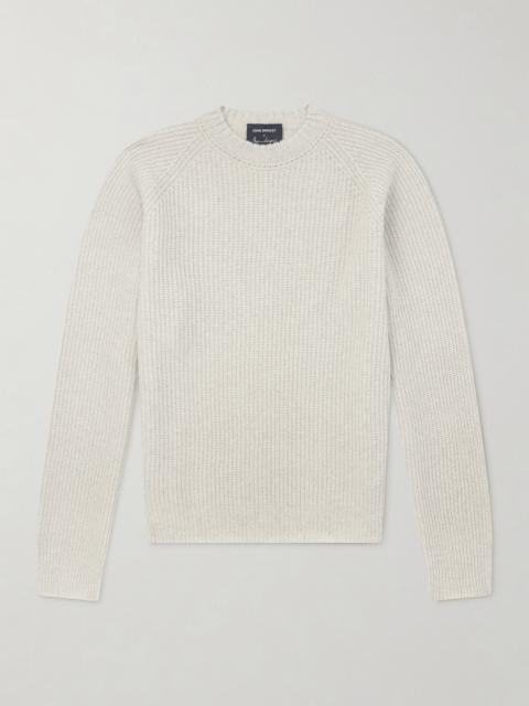 JOHN SMEDLEY Bill Nighy Cashmere and Wool-Blend Sweater