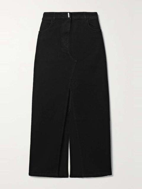 Givenchy Denim midi skirt