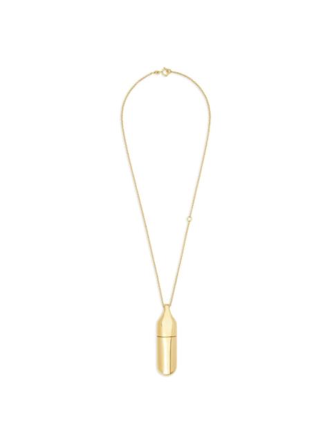 courrèges flask statement neckless