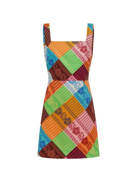 ALÉMAIS Kaleidoscope Mini Dress
