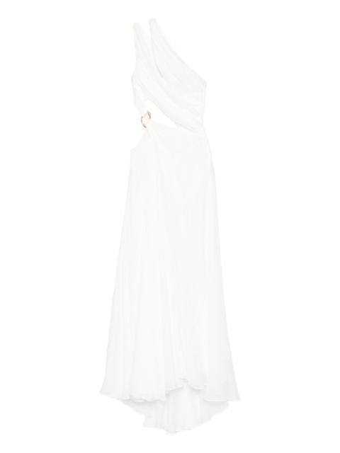 Cult Gaia Zan one-shoulder ring gown dress