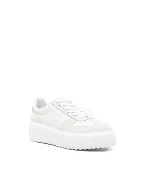 HOGAN H-Stripes platform sneakers